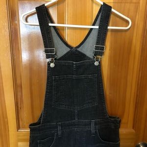Overalls black denim
